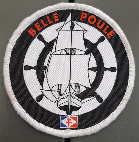 Patch marine belle - belle, poule