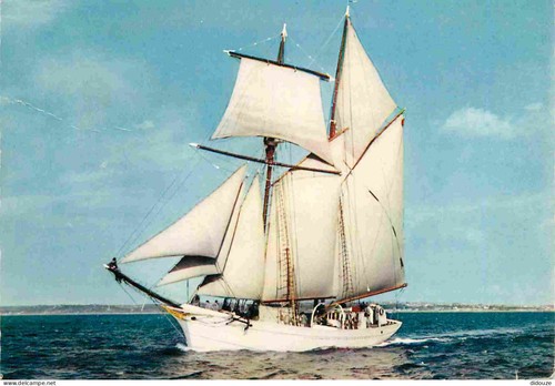 Carte postale bateaux - carte,