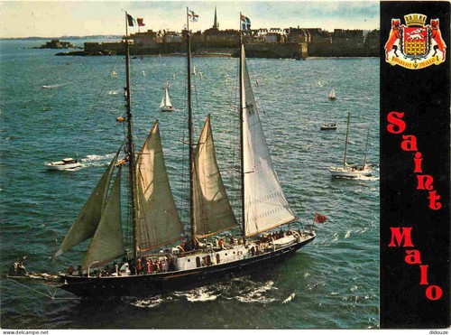 Carte postale bateaux - carte,
