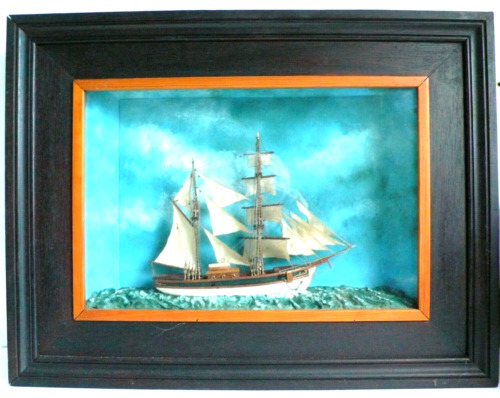 Diorama ancien bois maquette - ancien,