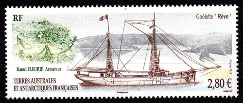 Timbre taaf 764 - timbre,